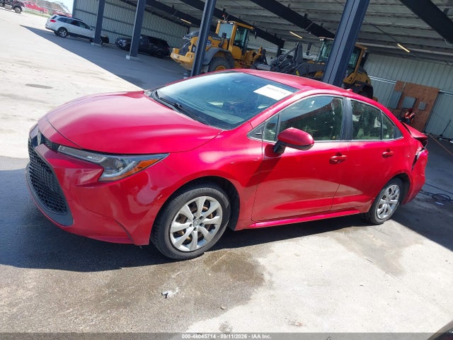 46045714 :رقم المزاد ، JTDEPRAE8LJ022200 vin ، 2020 Toyota Corolla Le مزاد بيع