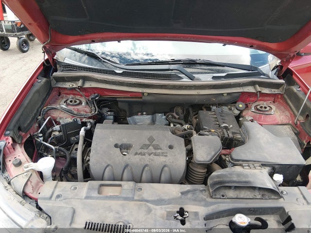 46045745 :رقم المزاد ، JA4AZ3A35JZ041445 vin ، 2018 Mitsubishi Outlander Se مزاد بيع