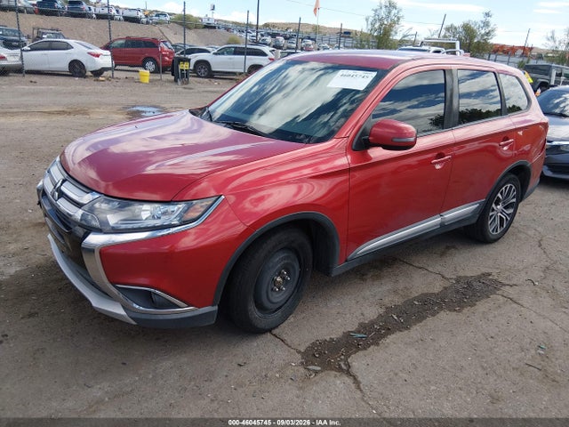 46045745 :رقم المزاد ، JA4AZ3A35JZ041445 vin ، 2018 Mitsubishi Outlander Se مزاد بيع