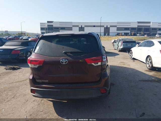 Продаж на аукціоні авто 2019 Toyota Highlander Le, vin: 5TDZARFH0KS058857, номер лоту: 46045760