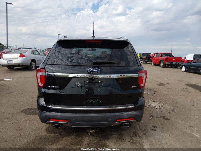 2018 Ford Explorer Limited მანქანა იყიდება აუქციონზე, vin: 1FM5K8F84JGB10811, აუქციონის ნომერი: 46045852
