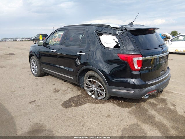 2018 Ford Explorer Limited მანქანა იყიდება აუქციონზე, vin: 1FM5K8F84JGB10811, აუქციონის ნომერი: 46045852