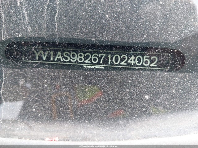 46045864 :رقم المزاد ، YV1AS982671024052 vin ، 2007 Volvo S80 3.2 مزاد بيع