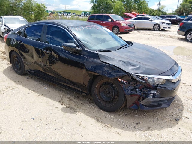 2016 Honda Civic Lx მანქანა იყიდება აუქციონზე, vin: 19XFC2F55GE007186, აუქციონის ნომერი: 46045917