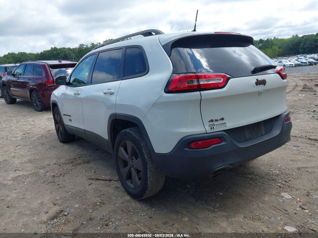 2016 Jeep Cherokee 75th Anniversary მანქანა იყიდება აუქციონზე, vin: 1C4PJMCB6GW272169, აუქციონის ნომერი: 46045930