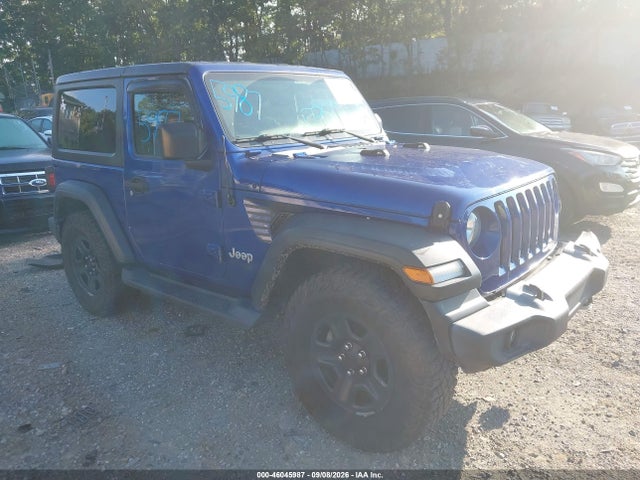Auction sale of the 2019 Jeep Wrangler Sport 4x4, vin: 1C4GJXAG0KW585839, lot number: 46045987