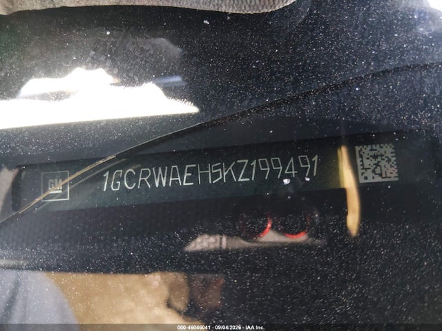 1GCRWAEH5KZ199491 Chevrolet Silverado 1500 Work Truck