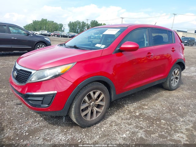 46046049 :رقم المزاد ، KNDPBCAC5F7763876 vin ، 2015 Kia Sportage Lx مزاد بيع