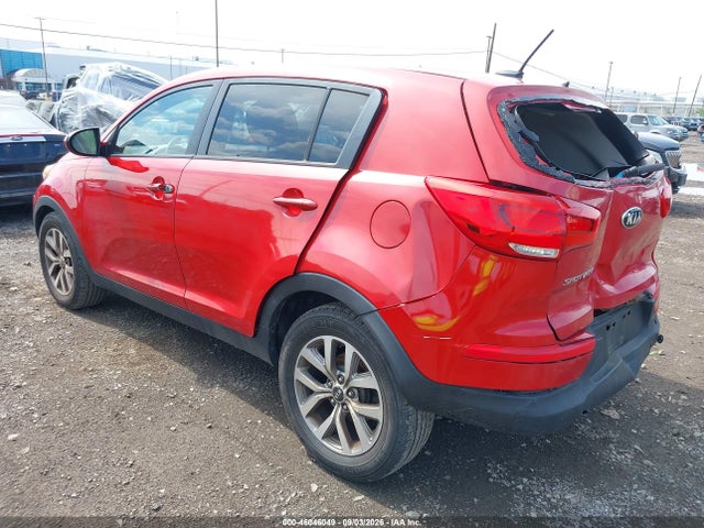 46046049 :رقم المزاد ، KNDPBCAC5F7763876 vin ، 2015 Kia Sportage Lx مزاد بيع