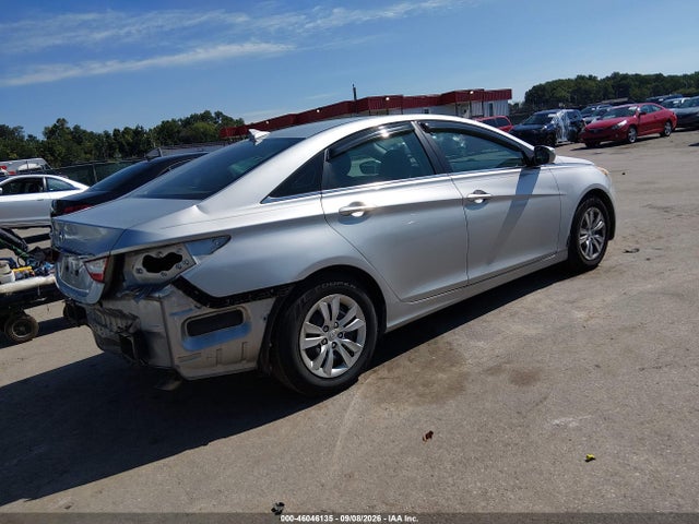 2012 Hyundai Sonata Gls მანქანა იყიდება აუქციონზე, vin: 5NPEB4AC8CH361225, აუქციონის ნომერი: 46046135