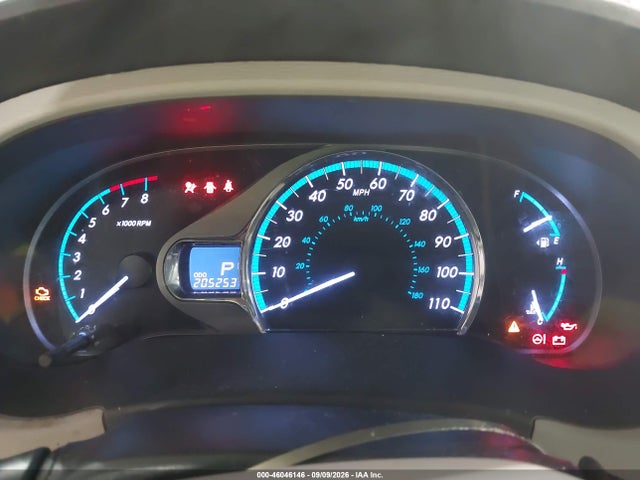 2013 Toyota Sienna Xle V6 8 Passenger მანქანა იყიდება აუქციონზე, vin: 5TDYK3DC2DS291476, აუქციონის ნომერი: 46046146