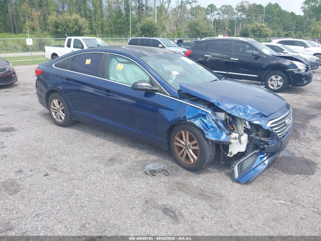 2017 Hyundai Sonata მანქანა იყიდება აუქციონზე, vin: 5NPE24AF9HH582401, აუქციონის ნომერი: 46046185