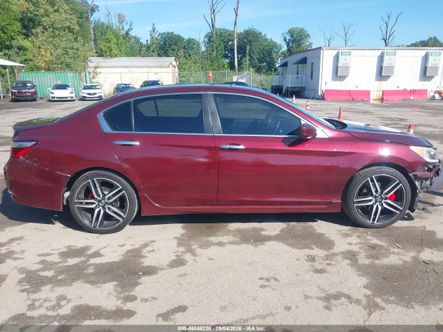 46046236 :رقم المزاد ، 1HGCR2F51HA188987 vin ، 2017 Honda Accord Sport مزاد بيع