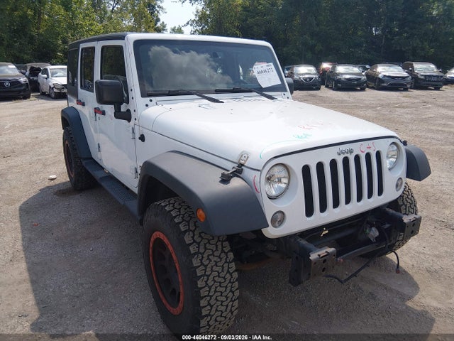 Продажа на аукционе авто 2016 Jeep Wrangler Unlimited Sport, vin: 1C4BJWDG2GL278925, номер лота: 46046272