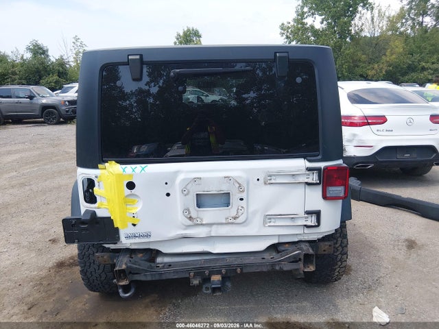 Продажа на аукционе авто 2016 Jeep Wrangler Unlimited Sport, vin: 1C4BJWDG2GL278925, номер лота: 46046272