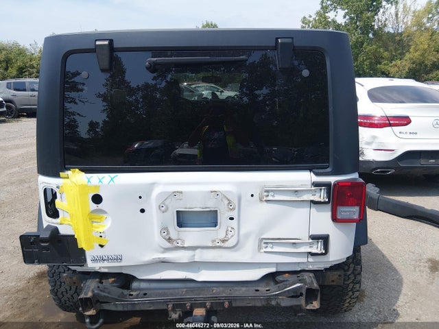 Продажа на аукционе авто 2016 Jeep Wrangler Unlimited Sport, vin: 1C4BJWDG2GL278925, номер лота: 46046272