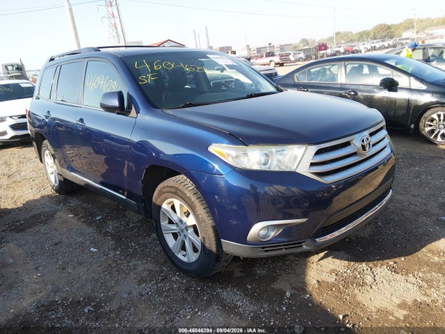 Продажа на аукционе авто 2013 Toyota Highlander Se V6, vin: 5TDBK3EH5DS224824, номер лота: 46046294