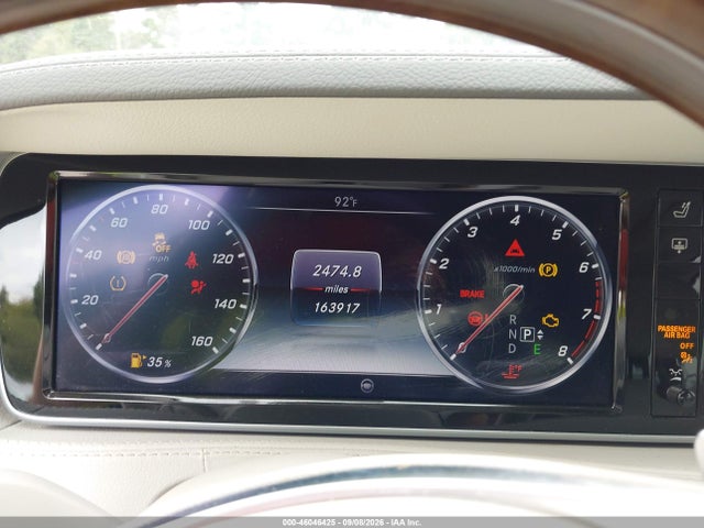 Aukcja sprzedaży 2015 Mercedes-benz S 550 4matic, vin: WDDUG8FBXFA074085, numer aukcji: 46046425