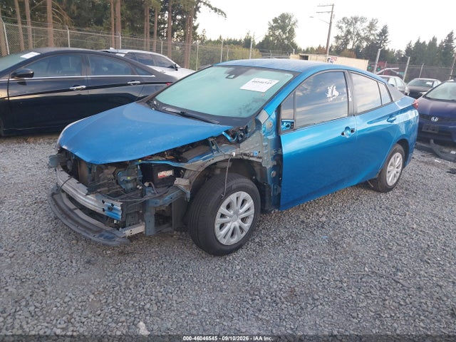 JTDKARFU7K3087580 Toyota Prius L Eco