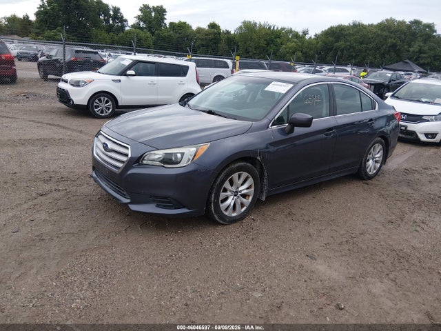 Продажа на аукционе авто 2015 Subaru Legacy 2.5i Premium, vin: 4S3BNBC66F3011792, номер лота: 46046597