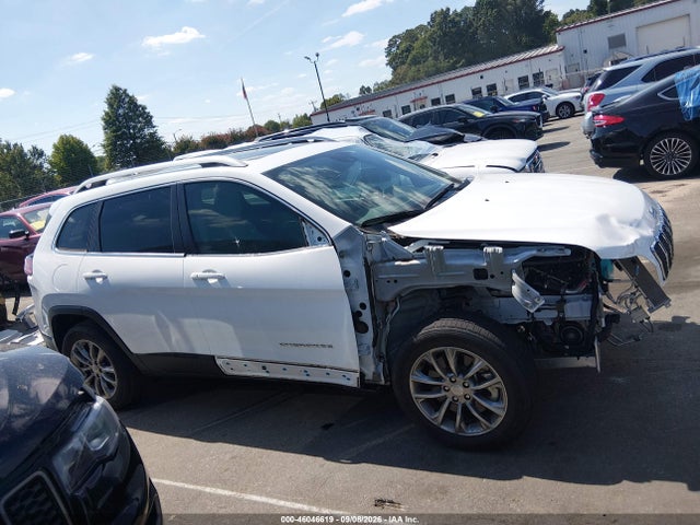 2021 Jeep Cherokee Latitude Lux Fwd მანქანა იყიდება აუქციონზე, vin: 1C4PJLMX1MD203661, აუქციონის ნომერი: 46046619