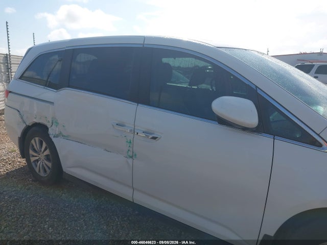 46046623 :رقم المزاد ، 5FNRL5H60FB123764 vin ، 2015 Honda Odyssey Ex-l مزاد بيع