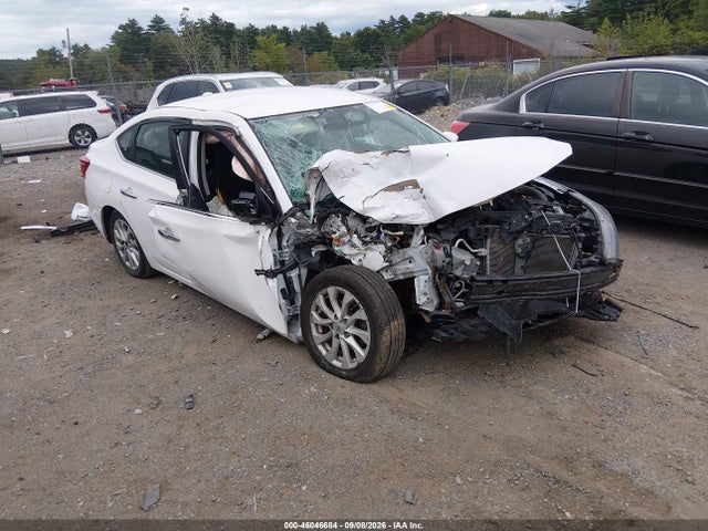 46046684 :رقم المزاد ، 3N1AB7AP7KY433863 vin ، 2019 Nissan Sentra S/sv/sr/sl مزاد بيع