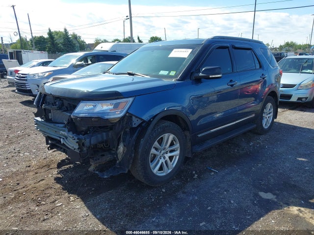 46046685 :رقم المزاد ، 1FM5K8D89JGA87660 vin ، 2018 Ford Explorer Xlt مزاد بيع