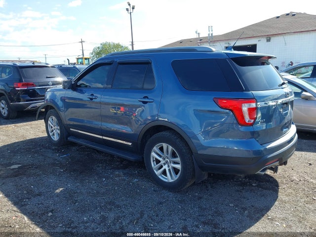 46046685 :رقم المزاد ، 1FM5K8D89JGA87660 vin ، 2018 Ford Explorer Xlt مزاد بيع