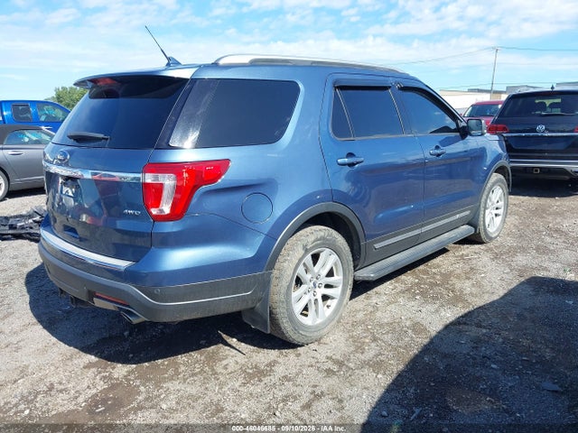46046685 :رقم المزاد ، 1FM5K8D89JGA87660 vin ، 2018 Ford Explorer Xlt مزاد بيع