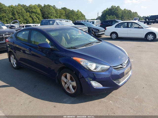 Auction sale of the 2013 Hyundai Elantra Gls, vin: 5NPDH4AE1DH254627, lot number: 46046707