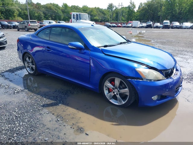 2010 Lexus Is 250c მანქანა იყიდება აუქციონზე, vin: JTHFF2C2XA2501385, აუქციონის ნომერი: 46046721
