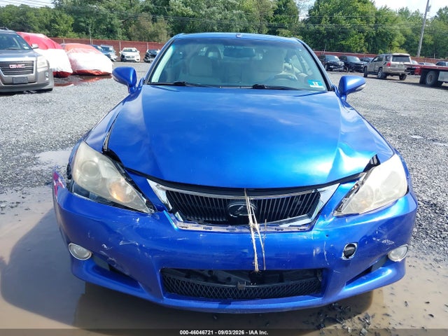 2010 Lexus Is 250c მანქანა იყიდება აუქციონზე, vin: JTHFF2C2XA2501385, აუქციონის ნომერი: 46046721