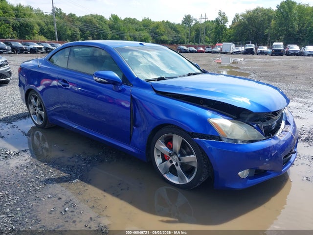 2010 Lexus Is 250c მანქანა იყიდება აუქციონზე, vin: JTHFF2C2XA2501385, აუქციონის ნომერი: 46046721