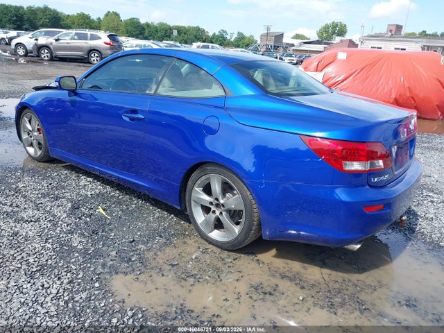 2010 Lexus Is 250c მანქანა იყიდება აუქციონზე, vin: JTHFF2C2XA2501385, აუქციონის ნომერი: 46046721