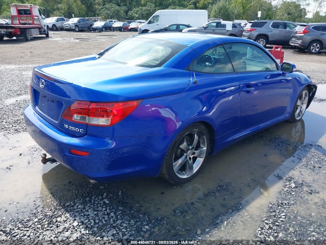 2010 Lexus Is 250c მანქანა იყიდება აუქციონზე, vin: JTHFF2C2XA2501385, აუქციონის ნომერი: 46046721