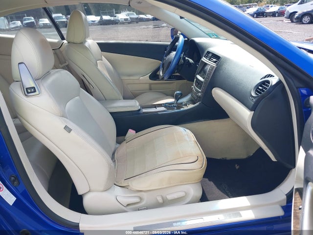 2010 Lexus Is 250c მანქანა იყიდება აუქციონზე, vin: JTHFF2C2XA2501385, აუქციონის ნომერი: 46046721