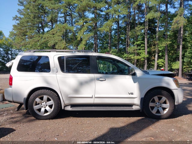 2008 Nissan Armada Le მანქანა იყიდება აუქციონზე, vin: 5N1AA08C98N633574, აუქციონის ნომერი: 46046748