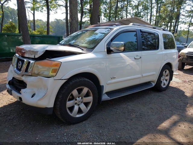 2008 Nissan Armada Le მანქანა იყიდება აუქციონზე, vin: 5N1AA08C98N633574, აუქციონის ნომერი: 46046748