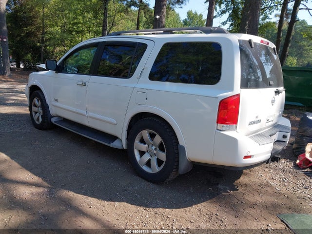2008 Nissan Armada Le მანქანა იყიდება აუქციონზე, vin: 5N1AA08C98N633574, აუქციონის ნომერი: 46046748