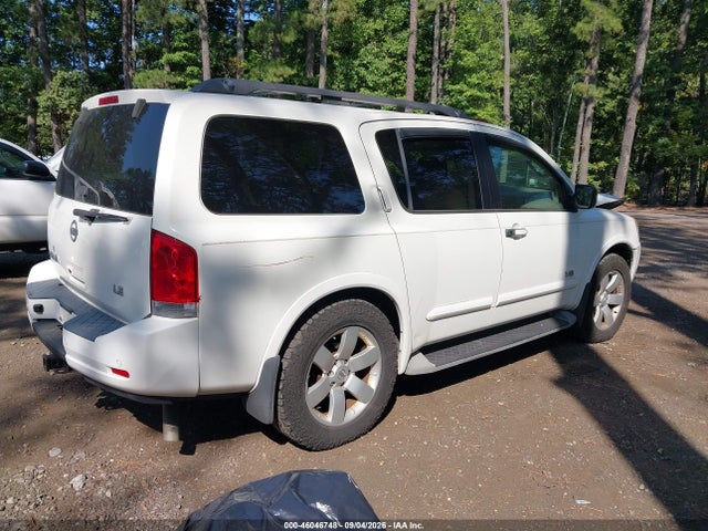 2008 Nissan Armada Le მანქანა იყიდება აუქციონზე, vin: 5N1AA08C98N633574, აუქციონის ნომერი: 46046748