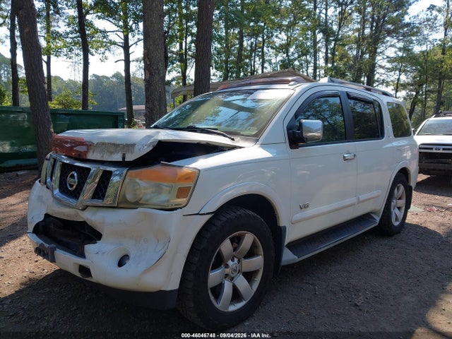 2008 Nissan Armada Le მანქანა იყიდება აუქციონზე, vin: 5N1AA08C98N633574, აუქციონის ნომერი: 46046748