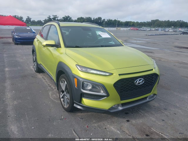 2018 Hyundai Kona Limited მანქანა იყიდება აუქციონზე, vin: KM8K3CA55JU164801, აუქციონის ნომერი: 46046797