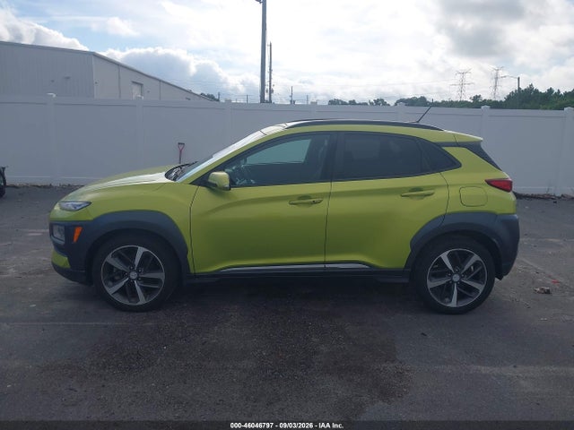 2018 Hyundai Kona Limited მანქანა იყიდება აუქციონზე, vin: KM8K3CA55JU164801, აუქციონის ნომერი: 46046797