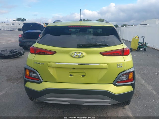 2018 Hyundai Kona Limited მანქანა იყიდება აუქციონზე, vin: KM8K3CA55JU164801, აუქციონის ნომერი: 46046797
