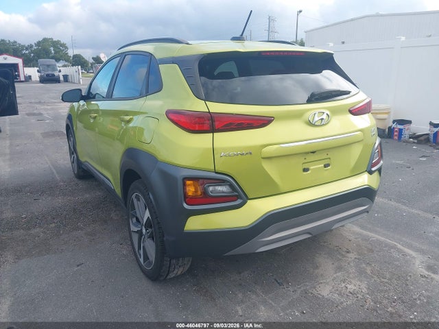 2018 Hyundai Kona Limited მანქანა იყიდება აუქციონზე, vin: KM8K3CA55JU164801, აუქციონის ნომერი: 46046797