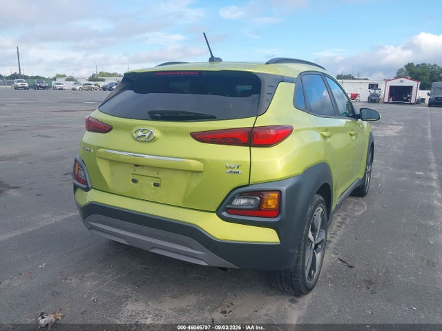 2018 Hyundai Kona Limited მანქანა იყიდება აუქციონზე, vin: KM8K3CA55JU164801, აუქციონის ნომერი: 46046797