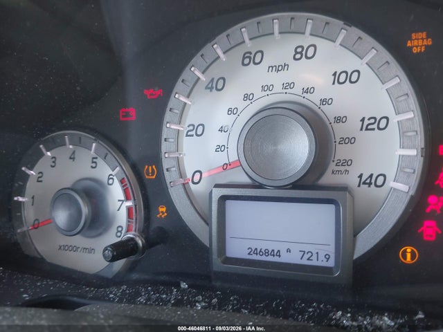 46046811 :رقم المزاد ، 5FNYF4H98CB030087 vin ، 2012 Honda Pilot Touring مزاد بيع