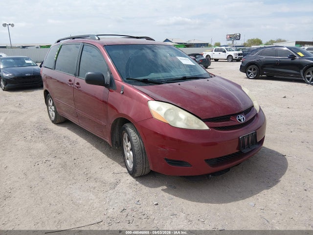2010 Toyota Sienna Le მანქანა იყიდება აუქციონზე, vin: 5TDKK4CC5AS322311, აუქციონის ნომერი: 46046868