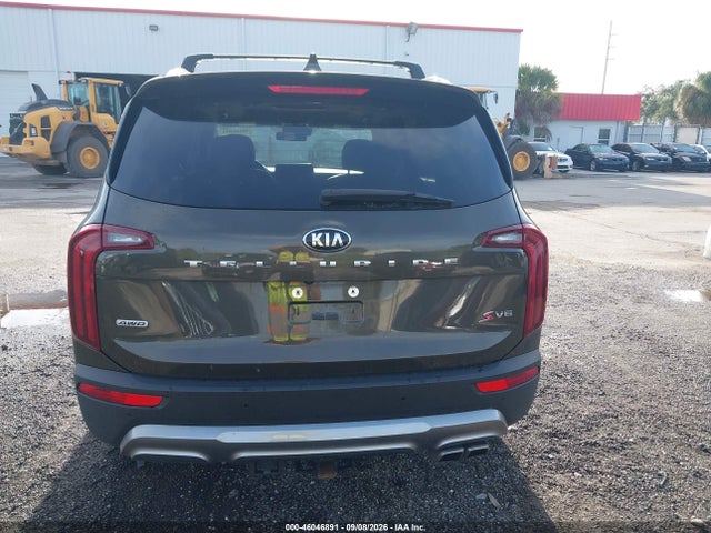 2021 Kia Telluride S მანქანა იყიდება აუქციონზე, vin: 5XYP6DHCXMG183510, აუქციონის ნომერი: 46046891
